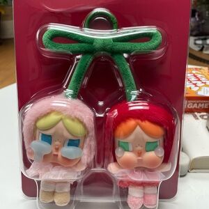 POPMART! Crybaby “ Crying for love” Vinyl Plush Hanging (Love You Cherry Much)
